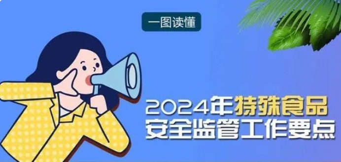 事涉保健食品！總局公布《2024年特殊食品安全監(jiān)管工作要點(diǎn)》